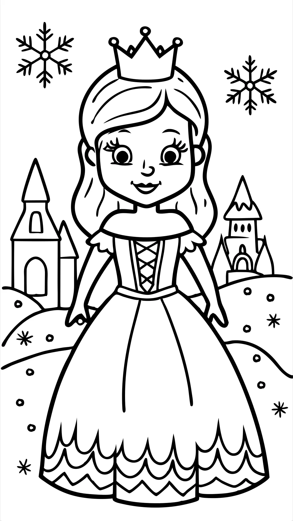 princess coloring pages frozen